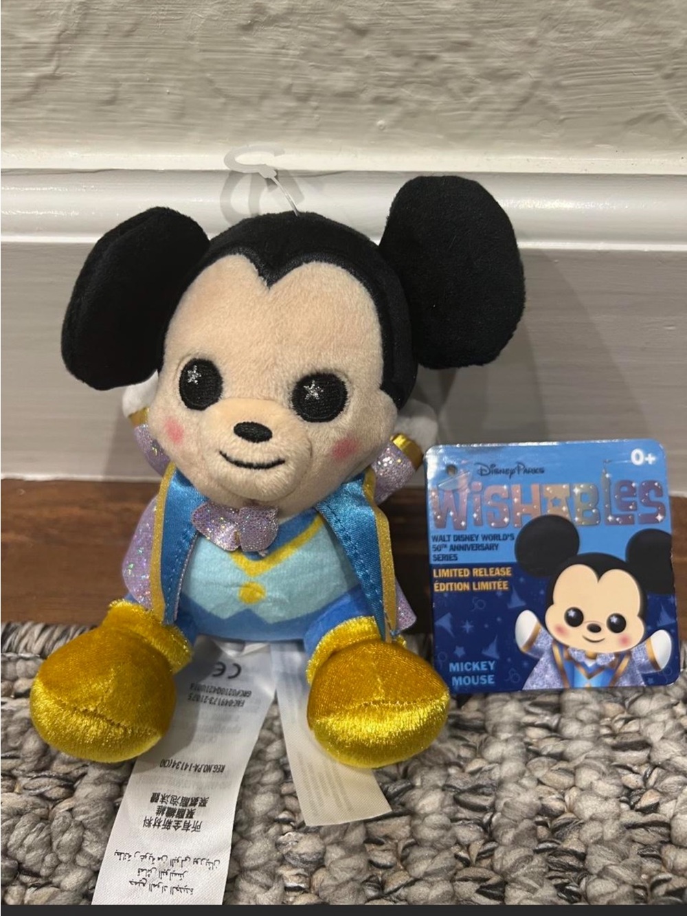 Disney Wishable 50th Anniversary Mickey Mouse Plush